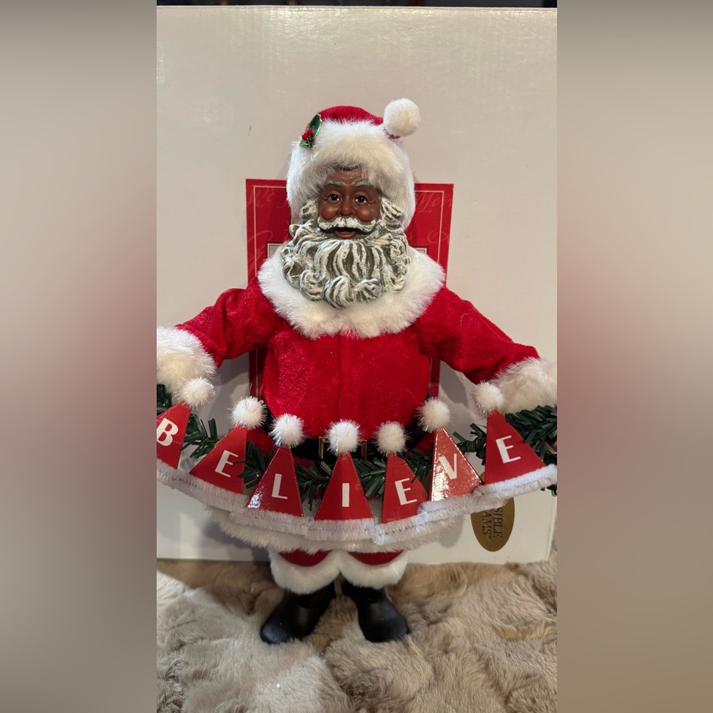 Possible Dreams “Believe” African American Santa